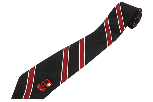 Striped Tie Emb - Clifton College