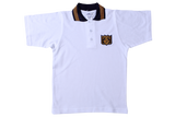Golf Shirt White EMB - DPHS