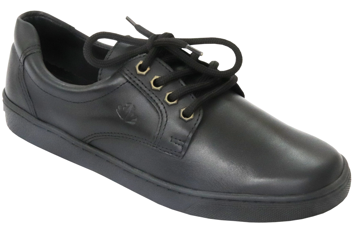 Froggies Lace Up School Shoes - Black