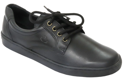 Froggies Lace Up School Shoes - Black