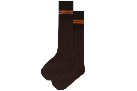 Boys 3/4 Striped Long Socks - Athol Heights