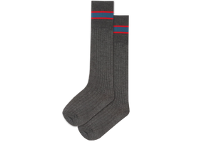Boys 3/4 Striped Long Socks - Berea West 