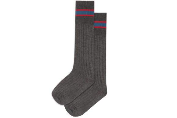 Boys 3/4 Striped Long Socks - Berea West