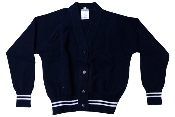 Stripe Plain Cardigan - Peaceville