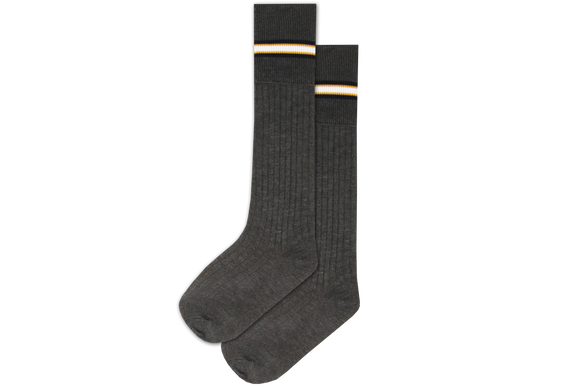 Boys 3/4 Striped Long Socks - Sarnia Primary