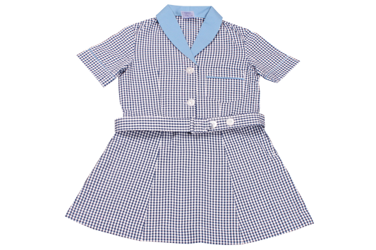 Plain Check Dress - Bavumile