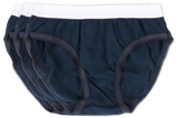 Underwear Girls Panties - Navy (3pk)