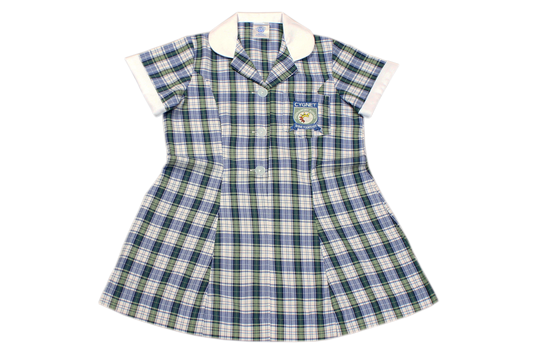 Tartan Emb Dress - Cygnet
