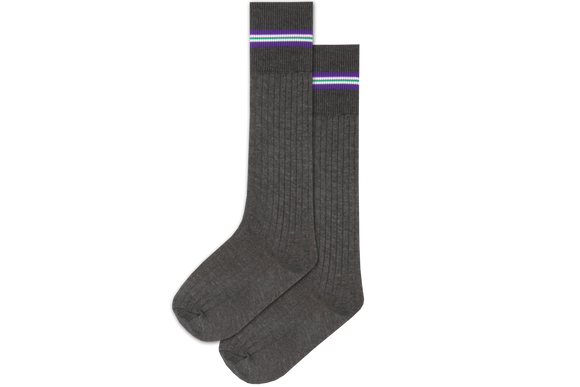 Boys 3/4 Striped Long Socks - Glenmore