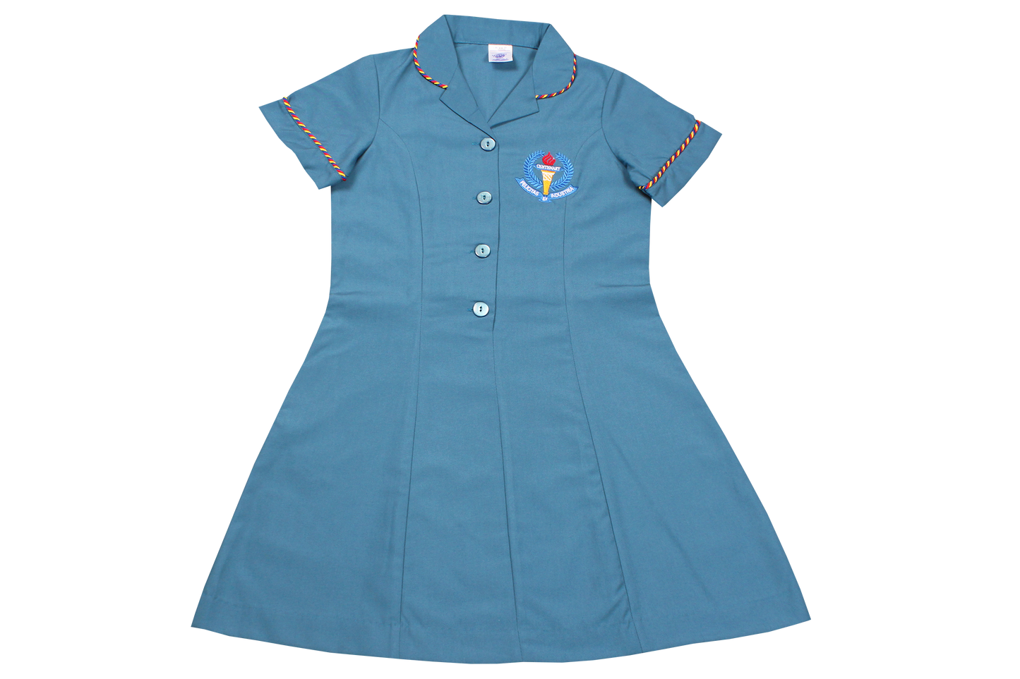 Plain Emb Dress - Centenary