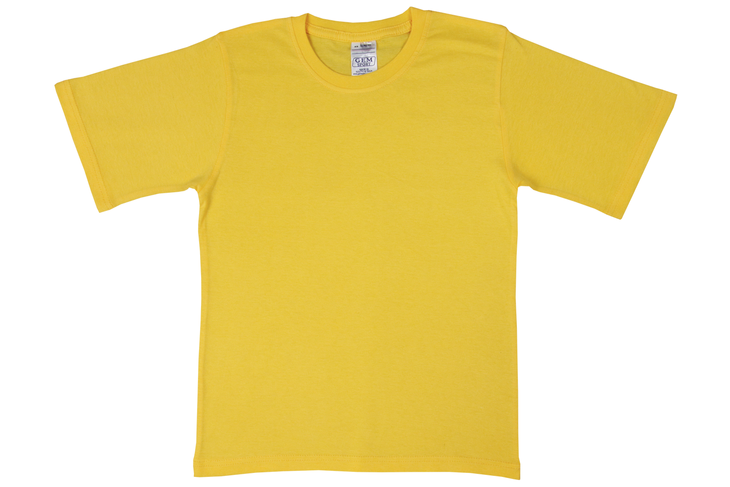 T-Shirt Plain - Yellow