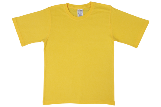 T-Shirt Plain - Yellow