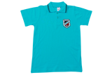 Golf Shirt Turq Short Sleeve EMB - Star High