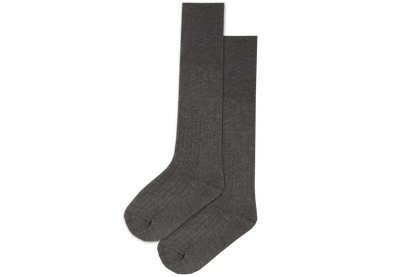 Boys 3/4 Long Socks - Grey