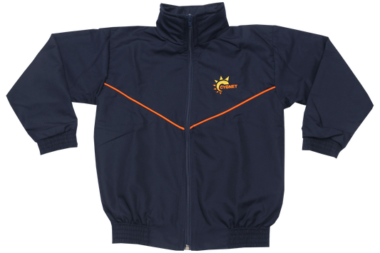 Tracksuit Jacket Micro Emb - Cygnet