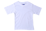 T-Shirt Plain - White Short Sleeve
