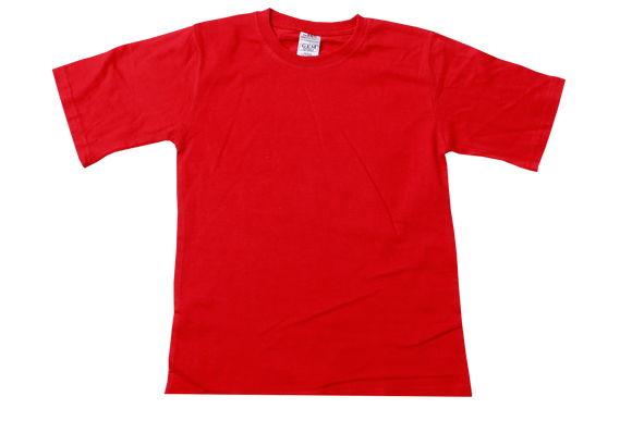 Plain red shirt deals