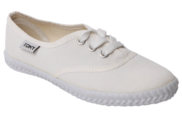 Tomy Takkie Canvas Sneakers - White