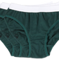 Underwear Girls Panties - Bottle Green (3pk)