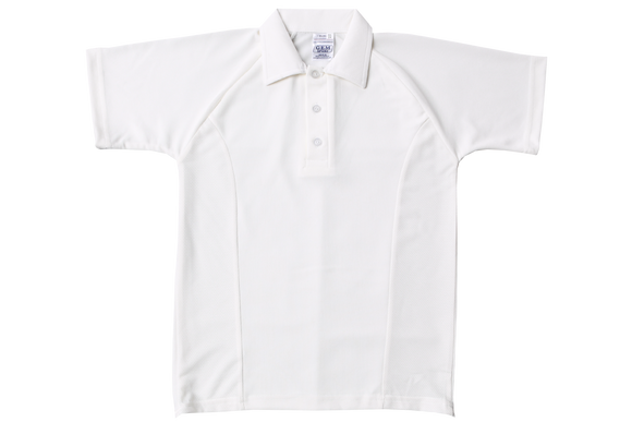 Shortsleeve Cricket Shirt  - Cream