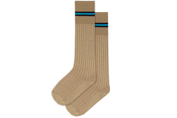 Boys 3/4 Striped Long Socks - Avon Junior Primary