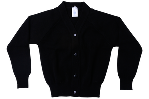 Plain Cardigan - Black 