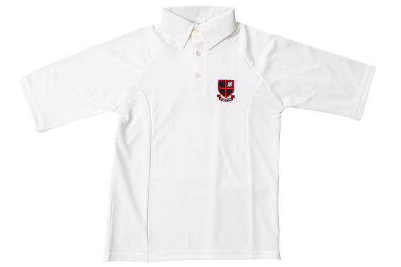 Shortsleeve Cricket Shirt Emb - Clifton