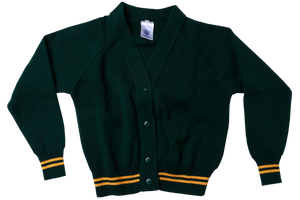 Stripe Plain Cardigan - Lourdes 