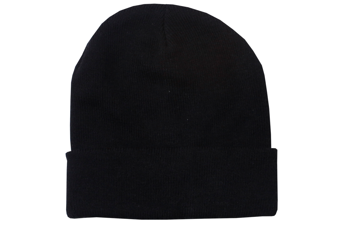 Plain Black Beanie