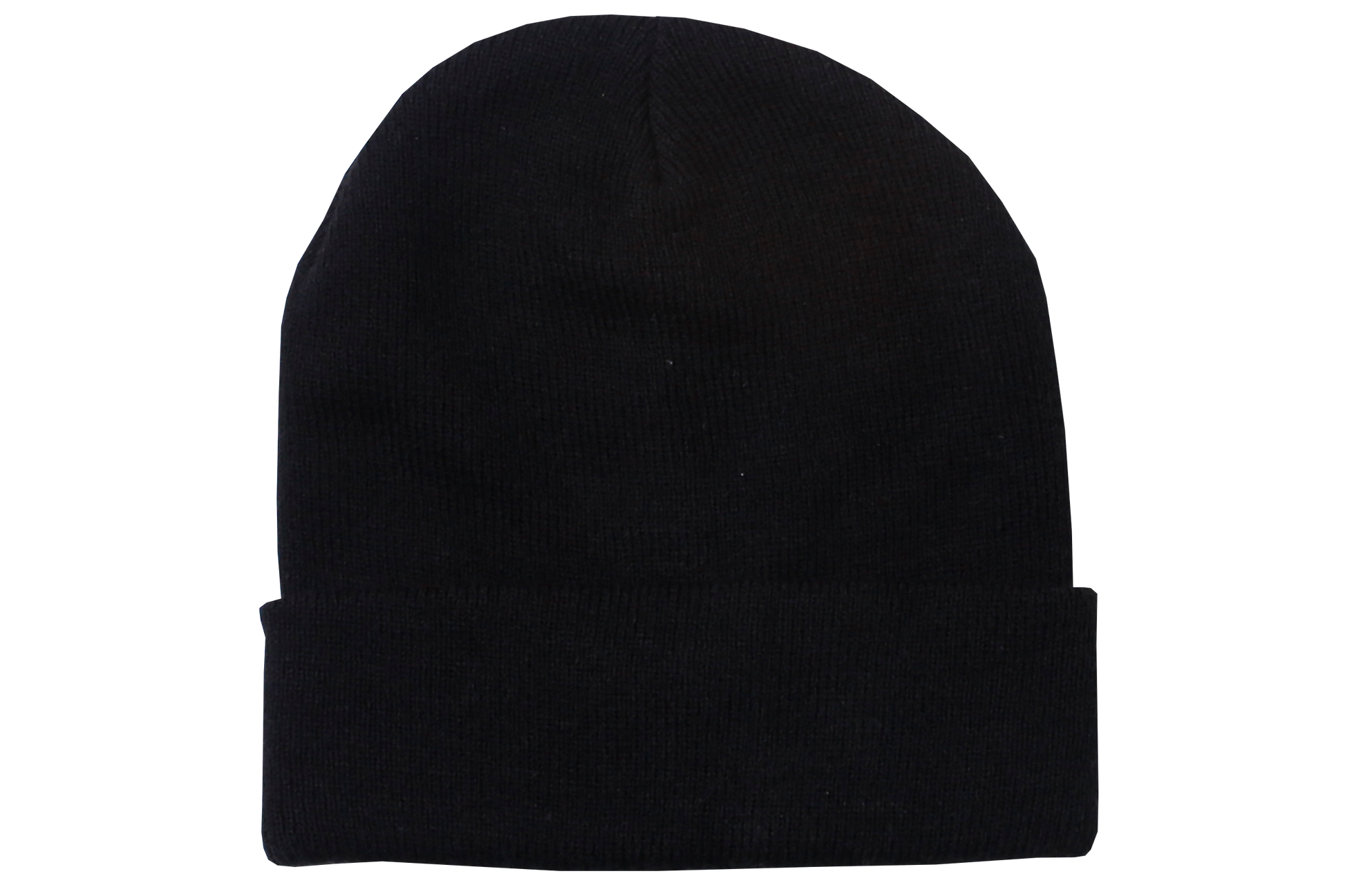 Plain Black Beanie