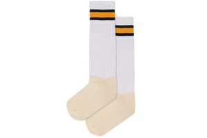 Rugby Socks Nylon - Sarnia White/Navy/Gold/Navy 