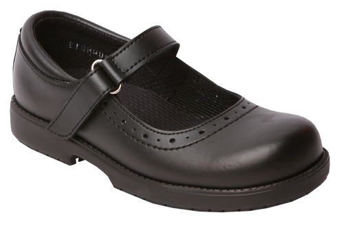 Greencross Velcro Girls School Shoes Black Gem Schoolwear greencross-velcro-girls-school-shoes-black-gem-schoolwear