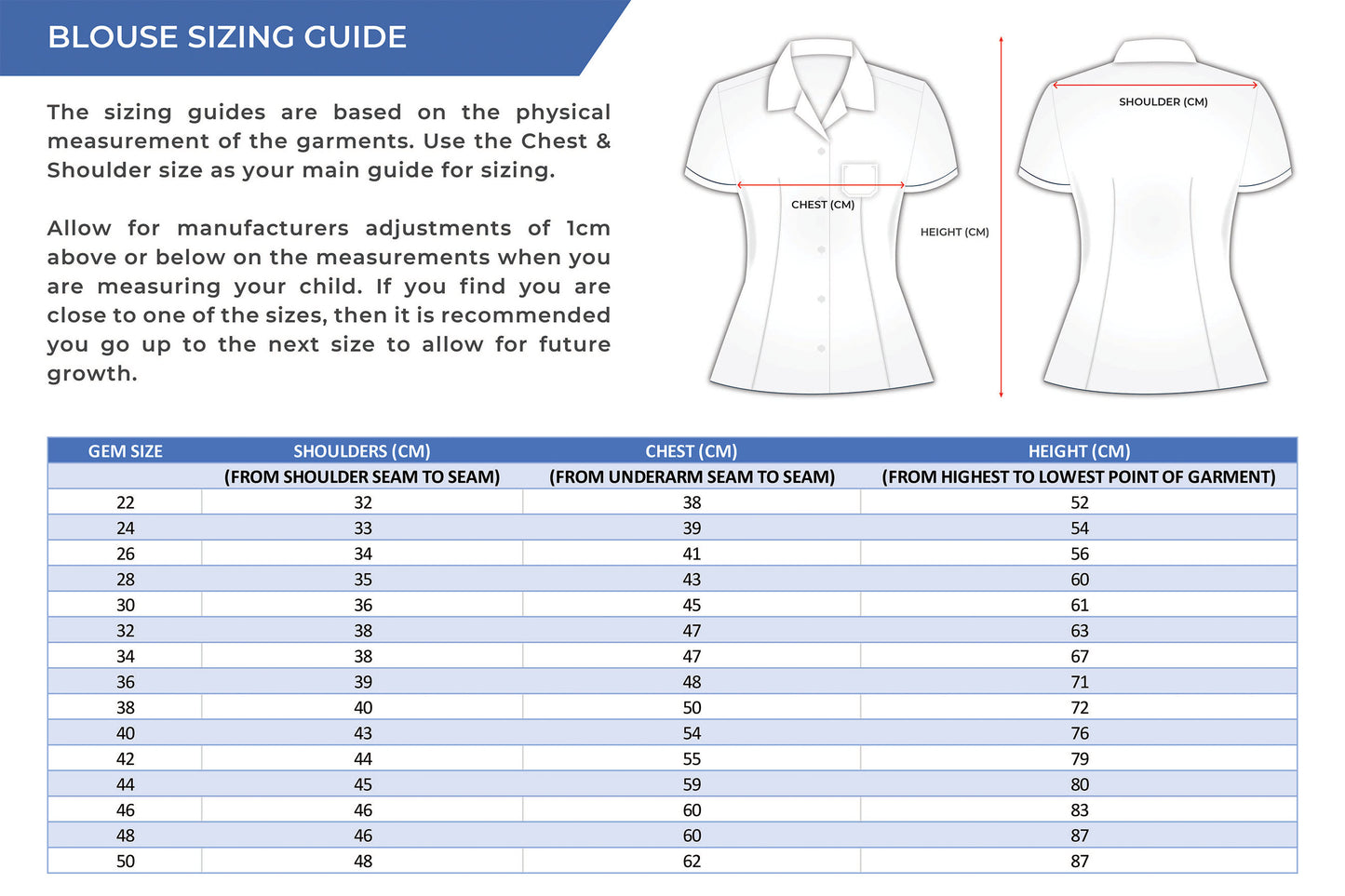 Shortsleeve Roundneck Blouse Emb - George Campbell