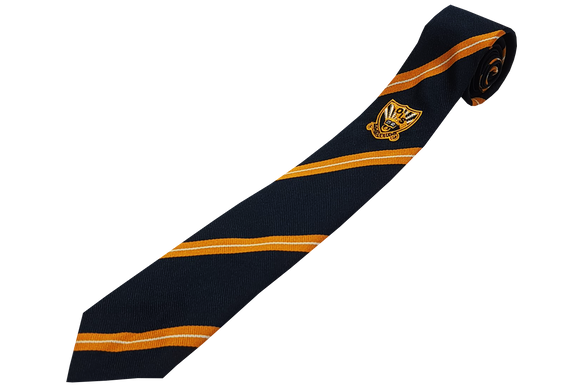 Striped Tie Emb - Orient