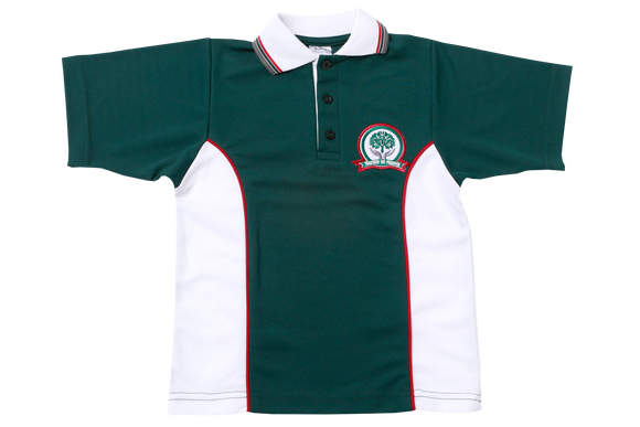 Golf Shirt Moisture Management EMB - Glenashley Boys Junior