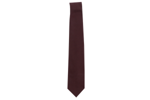 Plain Tie - Brown 