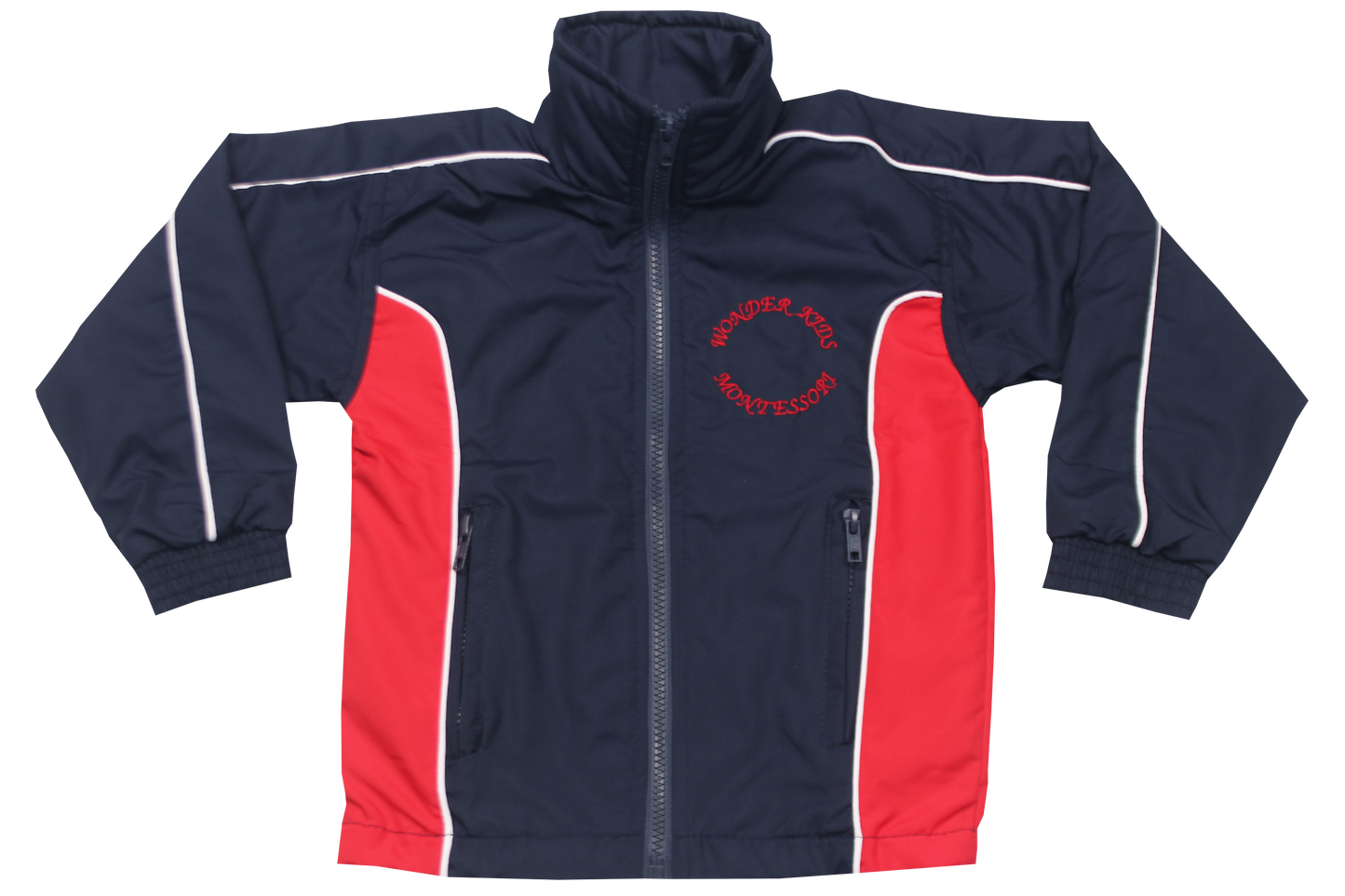 Tracksuit Jacket Micro Emb - Wonder Academy Montessori