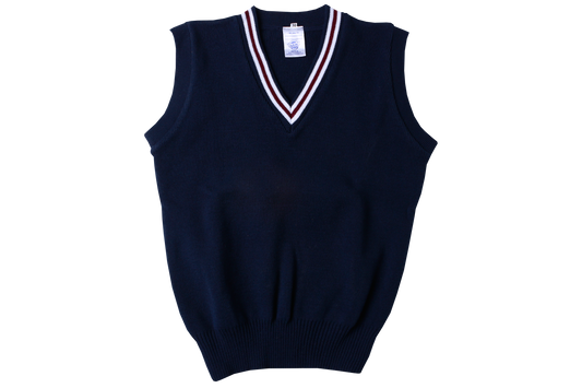 Sleeveless Striped Pullover - Westville Boys' High School