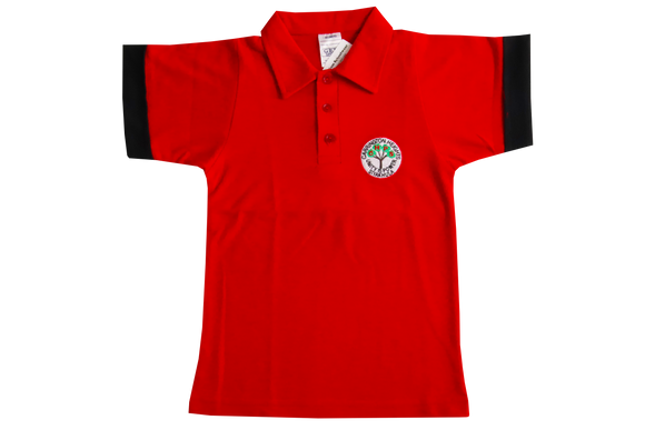 Golf Shirt Emb - Carrington Heights Red (Grade R)