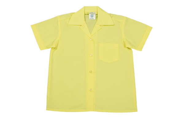 Shortsleeve Gladneck Blouse - Lemon