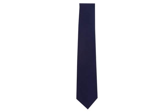 Plain Tie - Navy