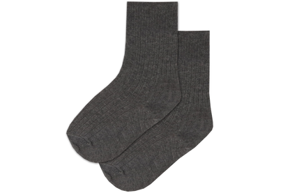 Boys Anklet Socks - Grey