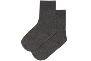 Boys Anklet Socks - Grey 