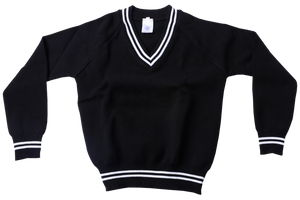 Longsleeve Striped Jersey - Isiqalo Black/White 