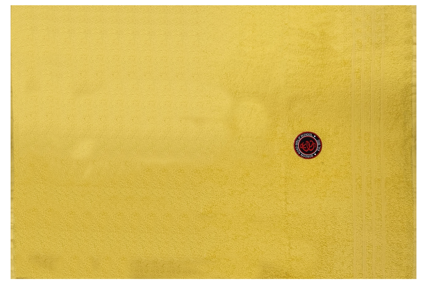 Yellow Towel Emb - Gordon Road
