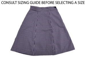Skirt Plain Check - Zamakahle 